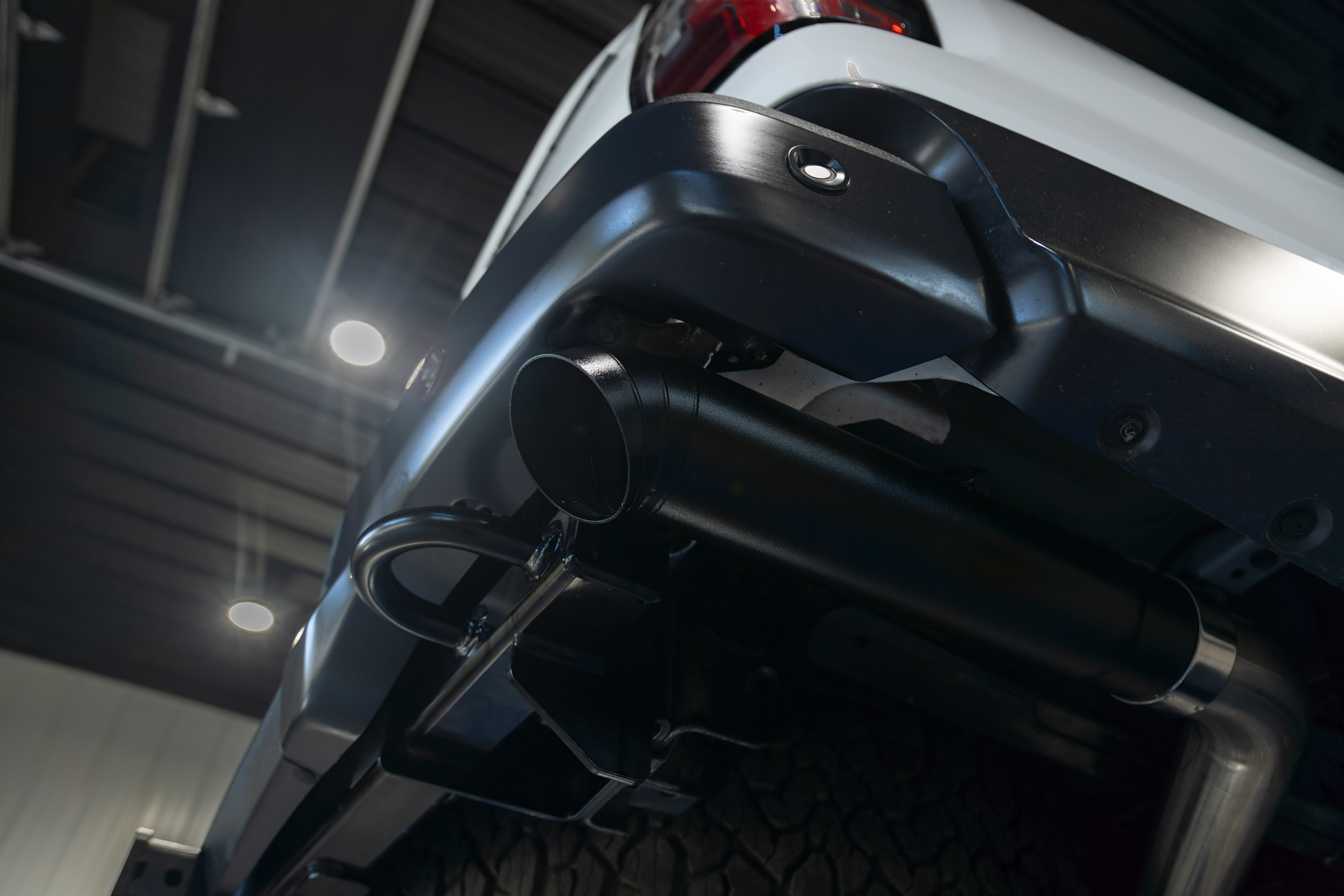 MBRP Exhaust 3\" Axle-Back, Dual Rear Turndown, BLK T304